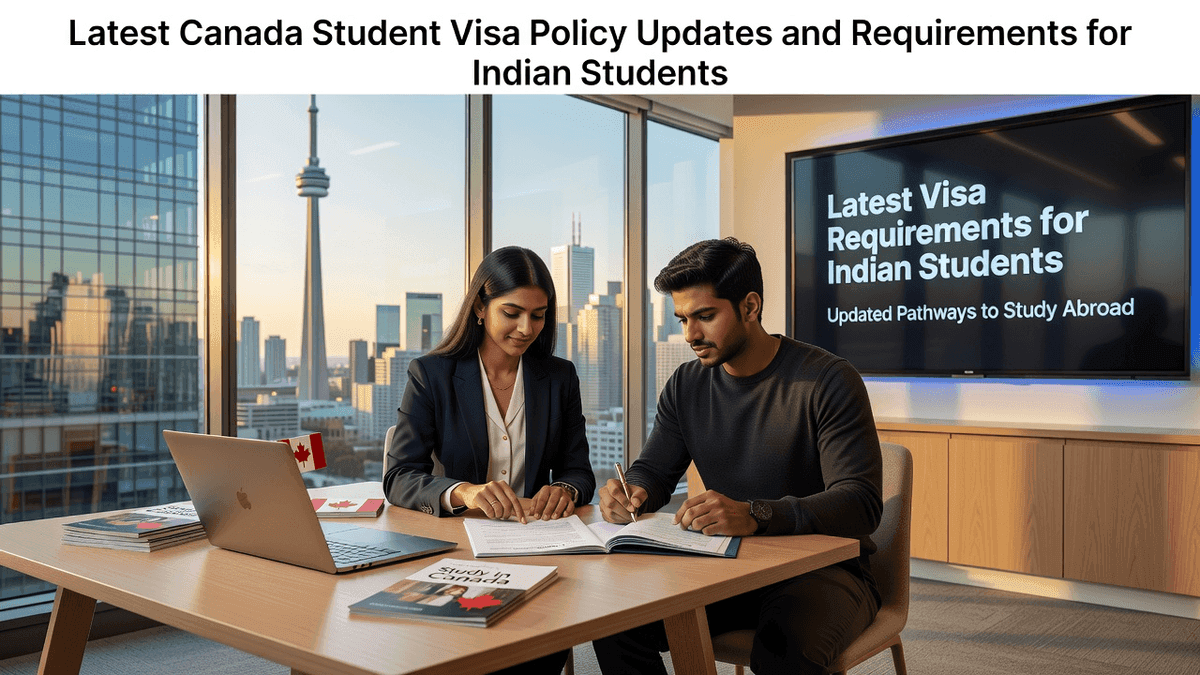 Latest Canada Student Visa Policy Updates and Requirements for Indian Students